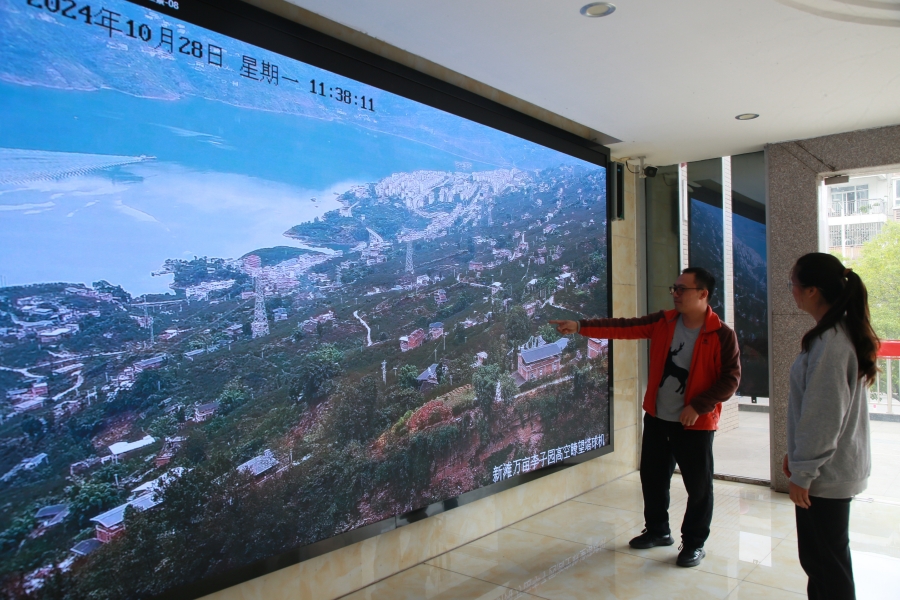 熊猫体育网站：昭通绥江：智慧果园尽显“科技范儿”_新华网(图5)