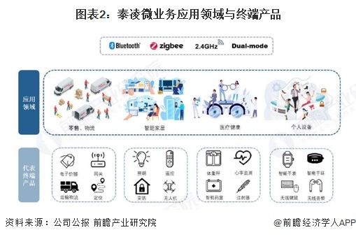 2025年中国物联网芯片代表性企业分析泰凌微：无线物联网芯片引领者(图2)
