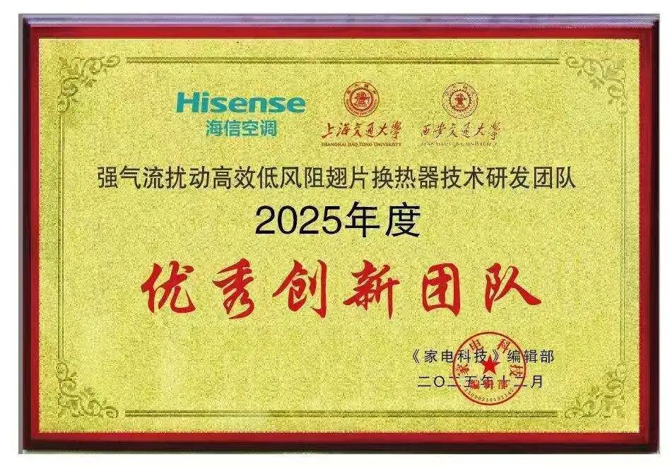熊猫体育网站：2025中国家电科技年会举办海信家电获9项荣誉(图3)