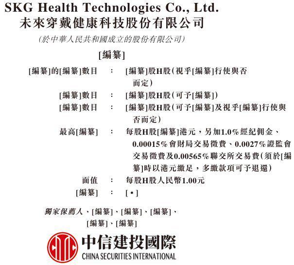熊猫体育网站：新股消息未来穿戴递表港交所2024年GMV位居全球智能舒缓穿戴设备市场首位